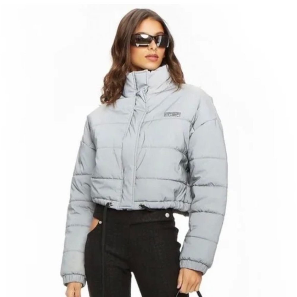 I AM GIA Reflective Puffer Jacket XS